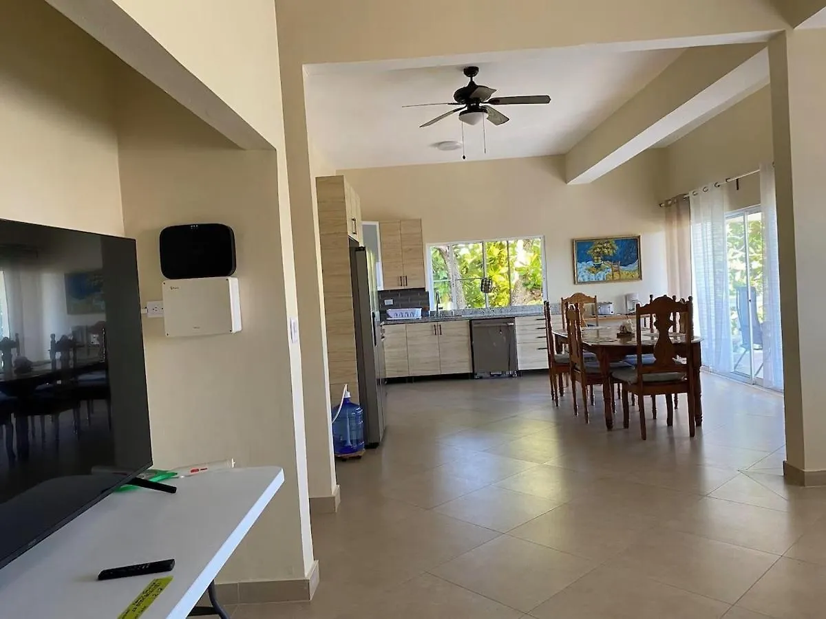 2Br & 2 Wr Ocean View Suite At Villa Costa Verde In Playa Cofresi, Puerto Plata, With A Pool, Big Veranda, And A Rooftop Terrace 0*,