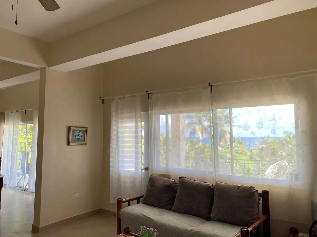 2Br & 2 Wr Ocean View Suite At Villa Costa Verde In Playa Cofresi, Puerto Plata, With A Pool, Big Veranda, And A Rooftop Terrace
